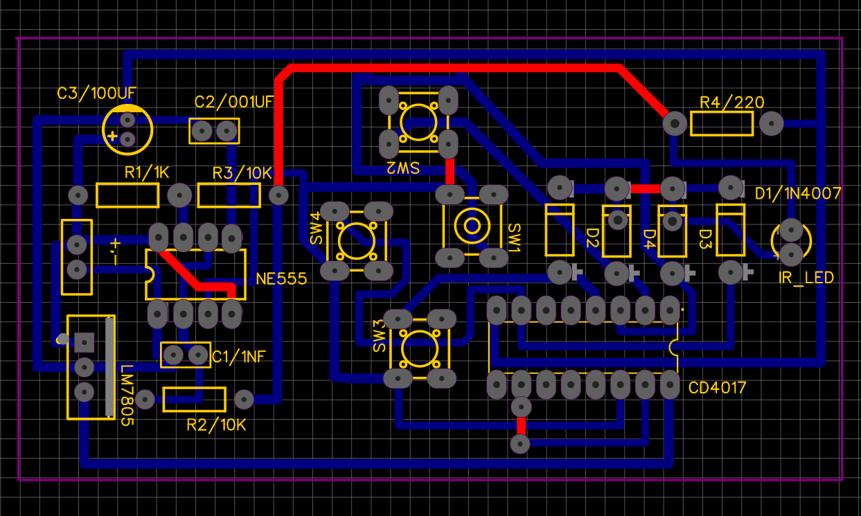 PCB design of remote.png