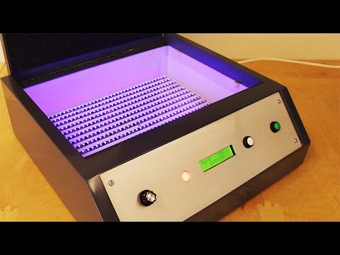 PCB exposure unit DIY