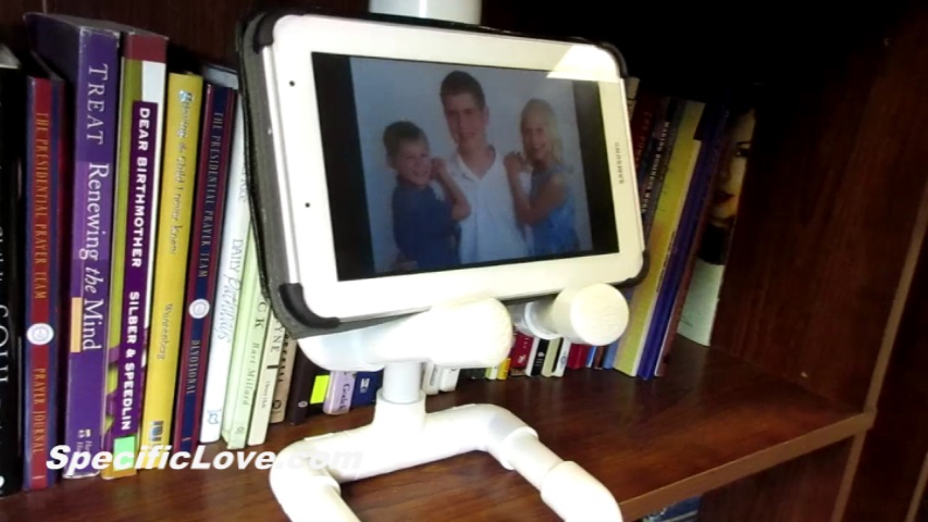 PVC Man Book Tablet Holder Display 04.jpg