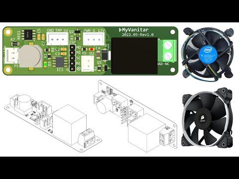 PWM Cooling FAN Control &amp;amp; Over Temperature Protection using LM35 and ATTiny13