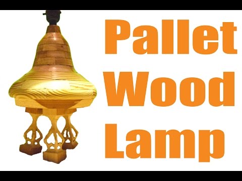 Pallet Wood Lamp