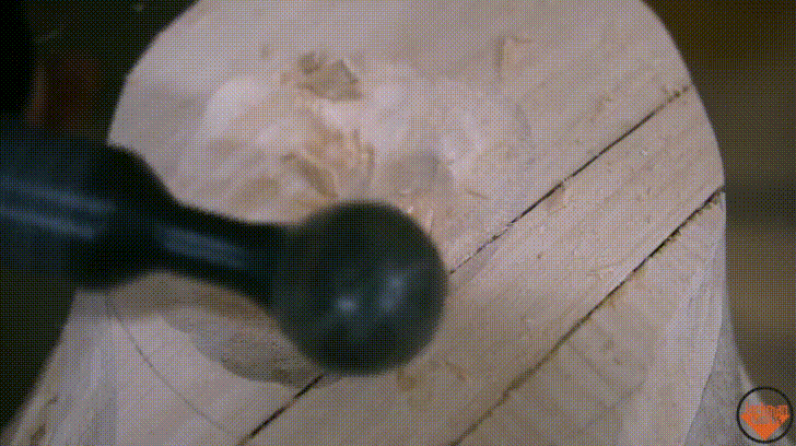 Pallet Wood Power Carved Picture Frame 20 GIF.gif