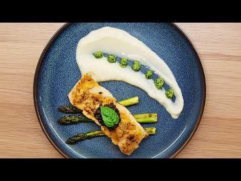 Pangasius &amp; Silky Kohlrabi Spring Plate