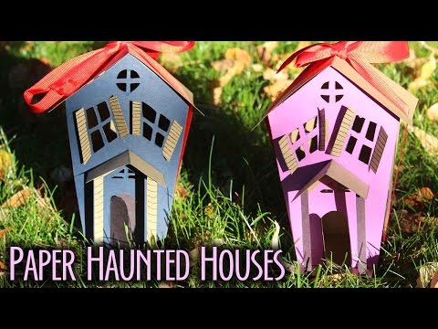 Paper Haunted Houses Filled with Candy! | BOOtorial U0001f383