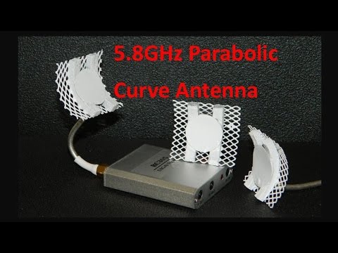 Parabolic Curve Antenna