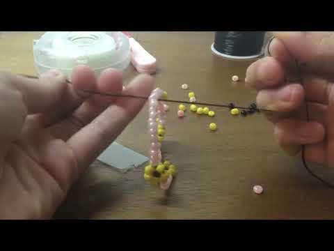 Part 2 of making a Daisy Spring Themed Bracelet