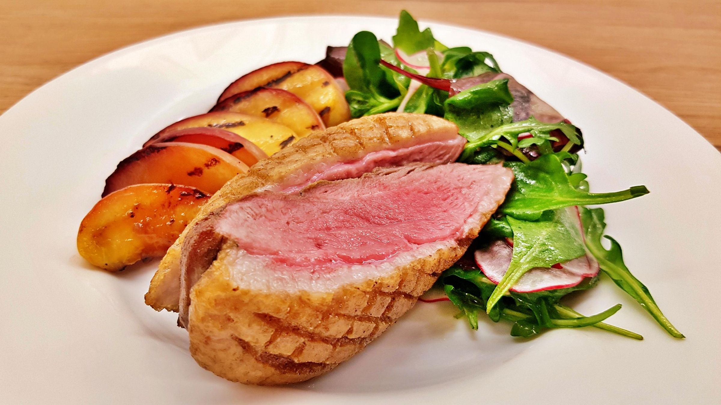Peachy Duck Breast With Salad.jpg
