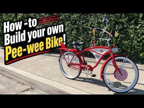 Pee-wee Herman Bike Kit UPDATE: New Bike Option NOW AVAILABLE