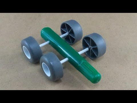 Pen DIY Toy Car Model | Boredom Killer