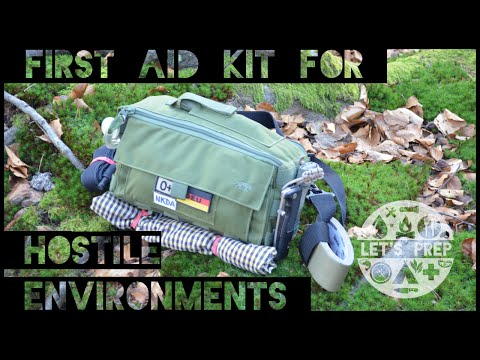 Personal First Aid Kit for Hostile Environments