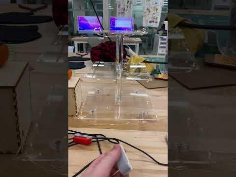 Physical Computing Assistive Tech Project - Switch Accessible Cupcake Stand