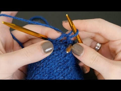 Pick Up Stitches Along an Edge (Knitting) // Becky Stern