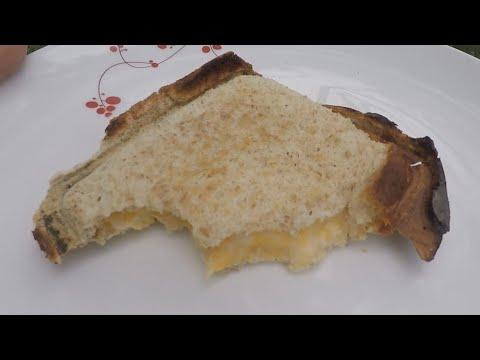 Pie Iron Grilled Cheese Sandwich With Bonus Pizza Sandwich