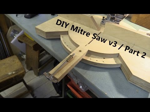 Pivoting Mitre Saw Base - Part 2 / Fence and Angle Locking Mechanism