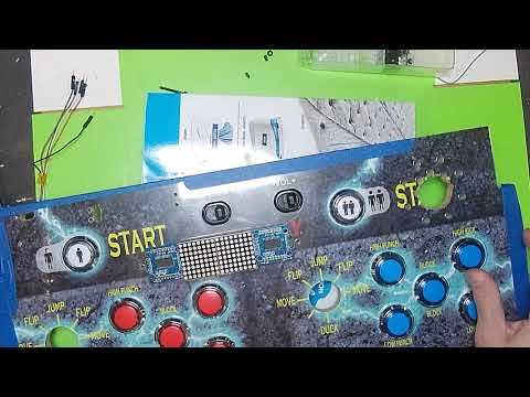 Pixelcade Arcade1Up Control Panel Mod