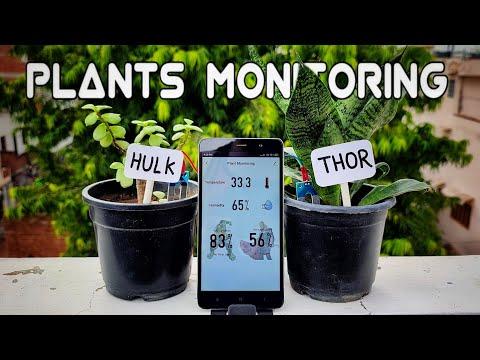 Plant Monitoring Device | Tuya iot platform | iot projects | arduino iot projects | vishal soni