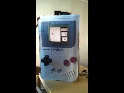 Playable Giant Gameboy Costume