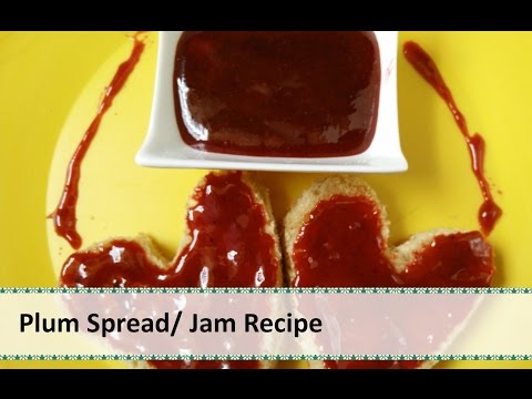 Plum Spread |Jam Recipe | Healthy plum recipes by Healthy Kadai