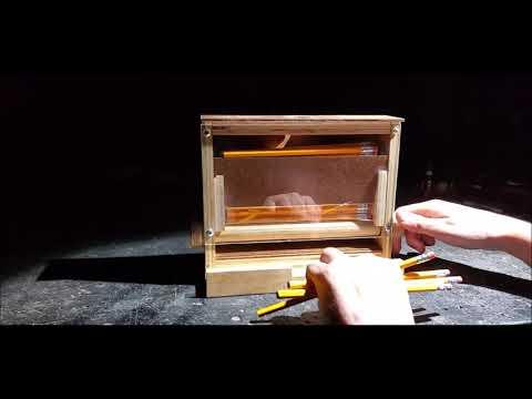 Plywood Pencil Dispenser