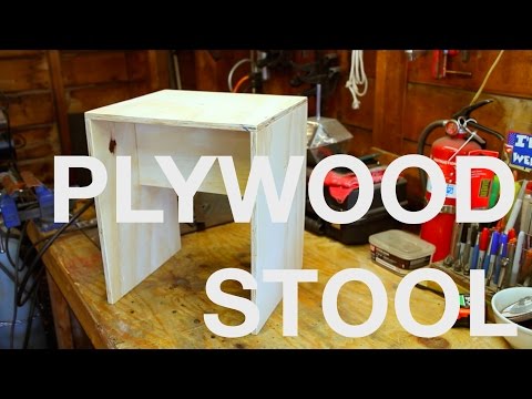 Plywood Stool