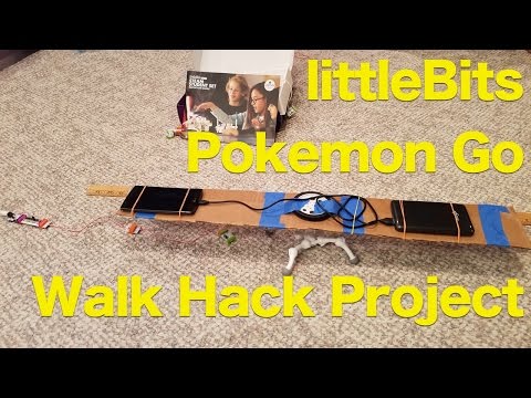 Pokemon Go Walking Hack/Cheat Egg Incubator With littleBits STEAM Student Set