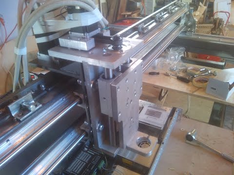 Prima configurazione e movimentazione assi - cnc in ferro autocostruita