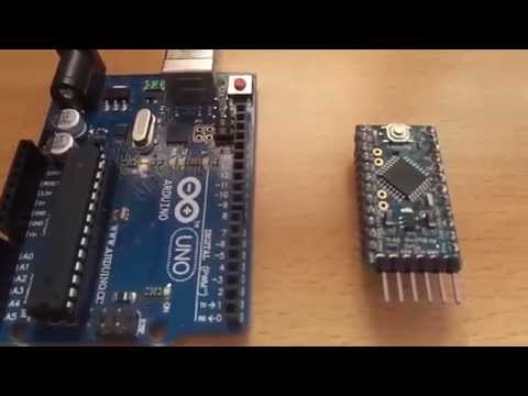 Program Arduino mini using arduino uno board