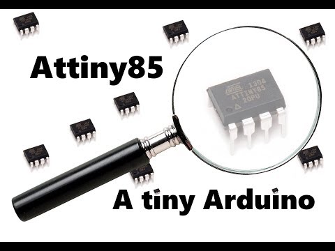 Programming an Attiny Arduino board  (Using a DIY shield)