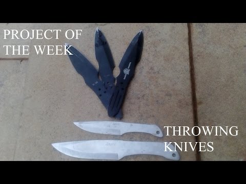 Project of the Week: Throwing Knives