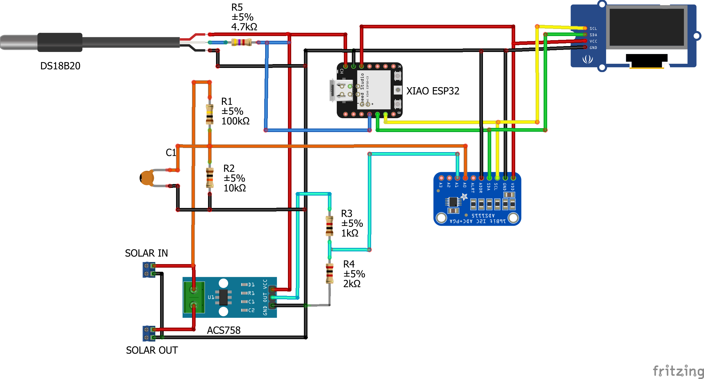 Project-2 ( Xiao ESP32-ADS1115- Solar Panel Monitor)_bb.png