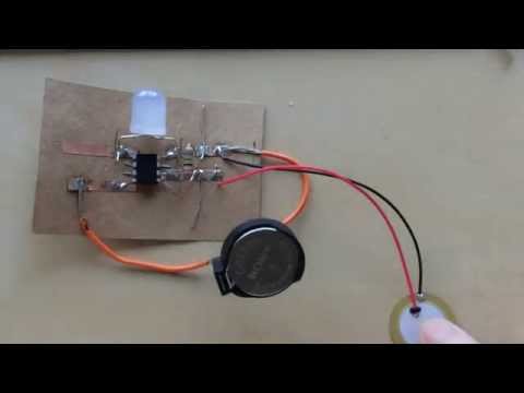 Prototype 2: pressure sensitive module light circuit