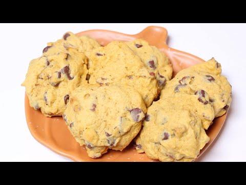 Pumpkin Chocolate Chip &amp; Nut Cookies