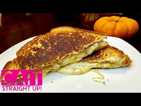 Pumpkin Grilled Cheese Recipe | Cait Straight Up