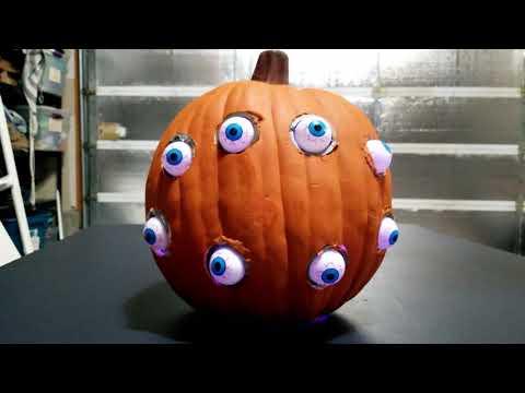 Pumpkin Routines DEMO - Pumpkin with moving eyes update