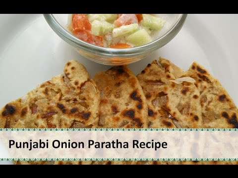 Punjabi Onion Paratha | pyaz paranthe punjabi recipe by Healthy Kadai