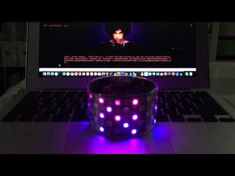 Purple Edition - ATtiny13A NeoPixel Bracelet