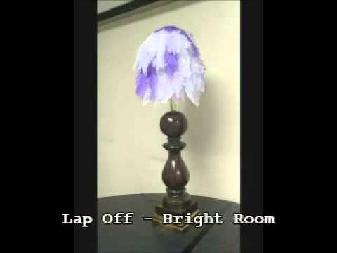 Purple Paper Lamp Shade