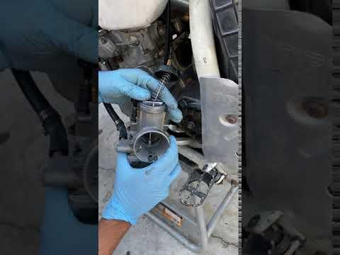 Putting slider and carburetor back together