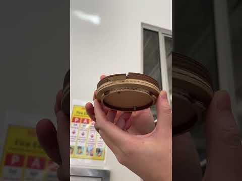 Puzzle Box - Magnetic Force Lifting the Nails