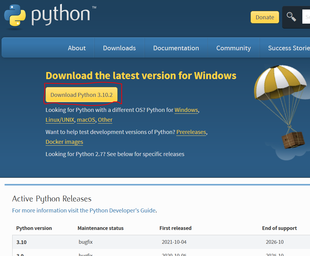 Python download.PNG