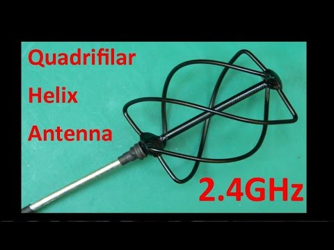 Quadrifilar Helix Antenna 2 4GHz