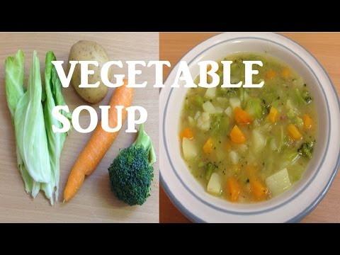 Quick Healthy and Easy Chunky Vegetable Soup