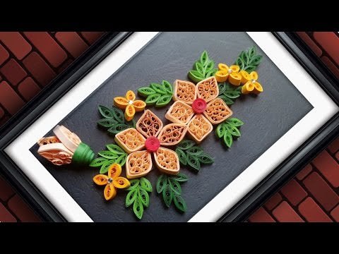 Quilling Designs | Wall Decorating Ideas | DIY Paper Crafts | HandiWorks #61