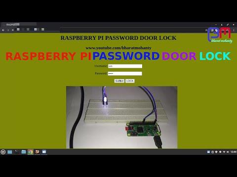 RASPBERRY PI PASSWORD DOOR LOCK