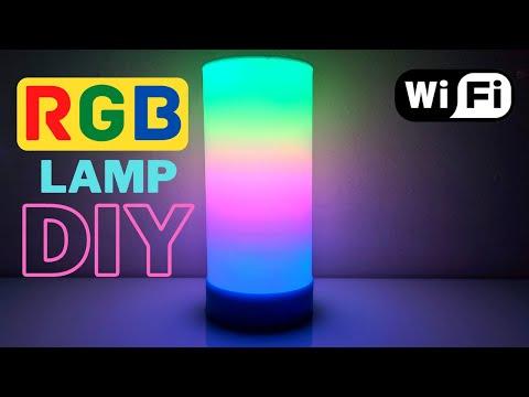 RGB Lamp WiFi Controlled - How to make [DIY]