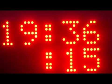 RTC P10 display using Arduino - Rakkibot