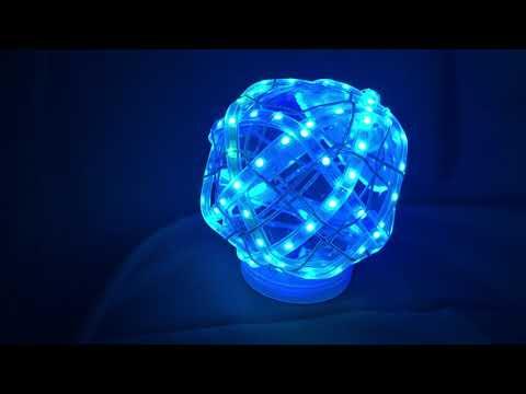 Rainbow Snow Globe