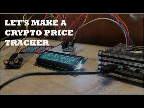 Raspberry Pi Cryptocurrency Price Tracker Demo