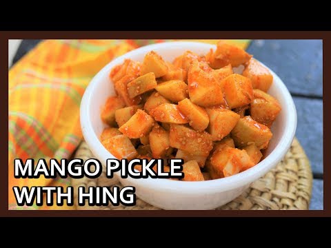 Raw Mango Pickle with Asafoetida | Hing ka Achar | Dadi's Recipe | Healthy Kadai