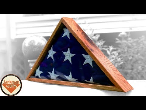 Reclaimed Oak (Pallet Wood) Flag Box